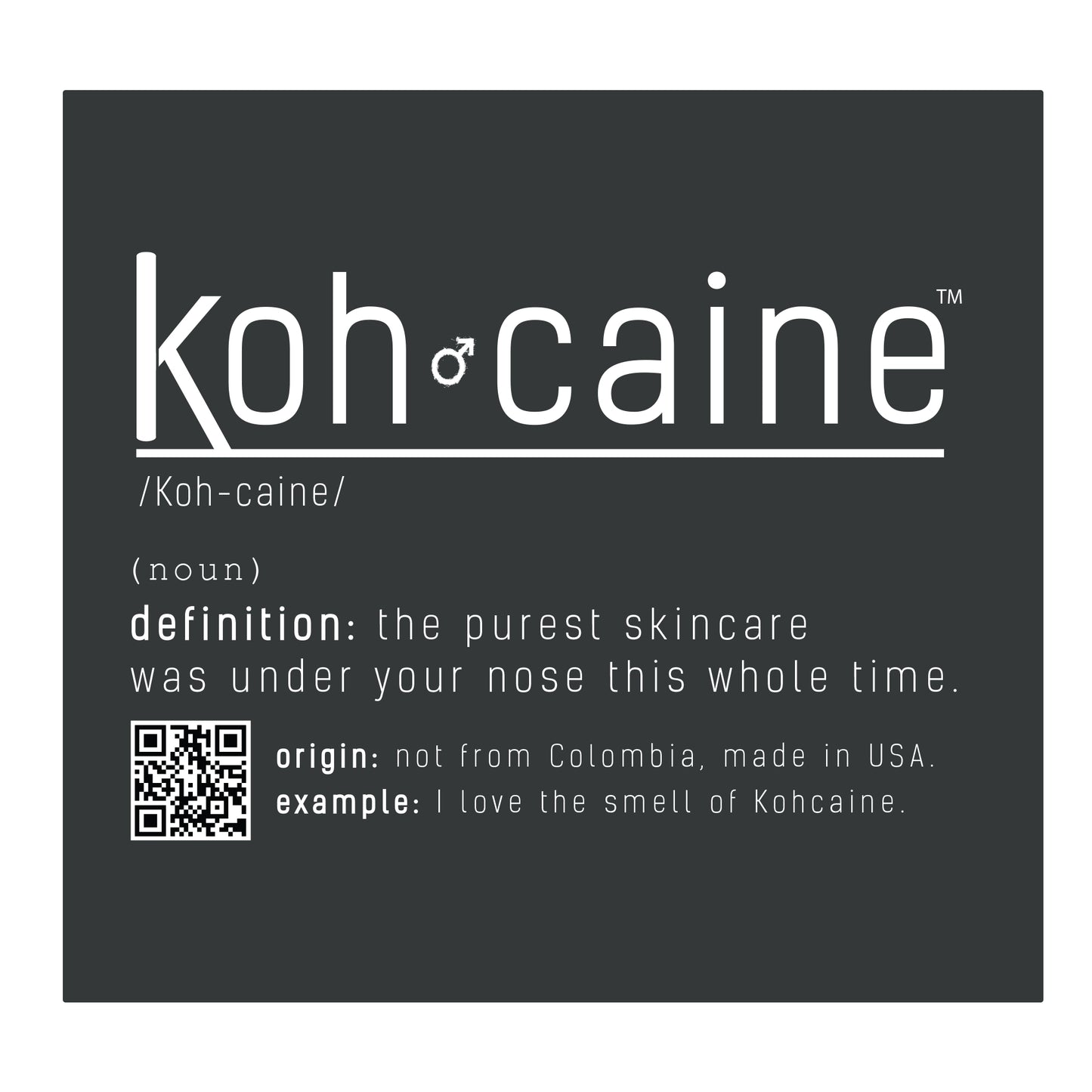 Kohcaine V-Neck T Shirt (Definition)