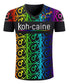 Kohcaine V-Neck T Shirt (Pride)