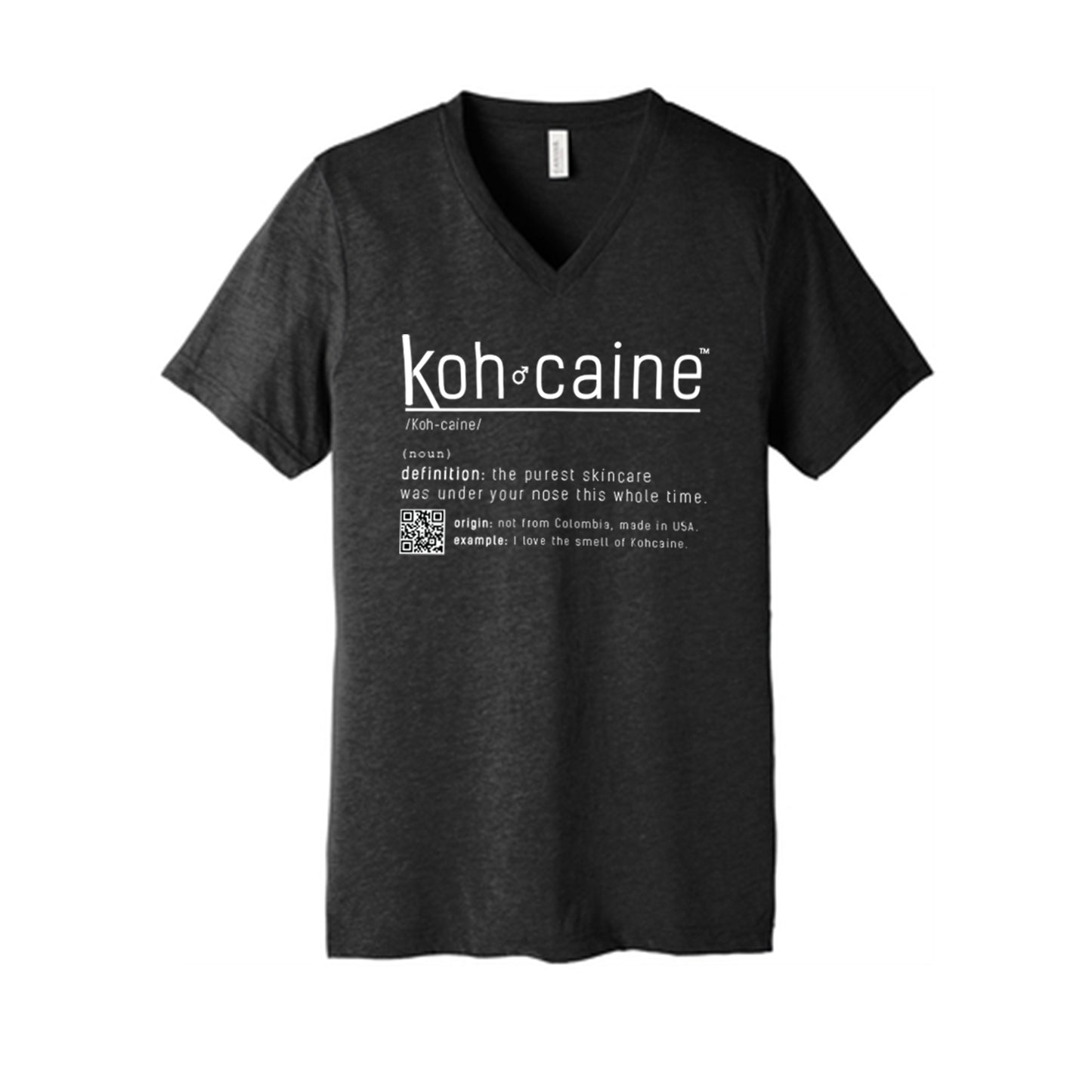 Kohcaine V-Neck T Shirt (Definition)